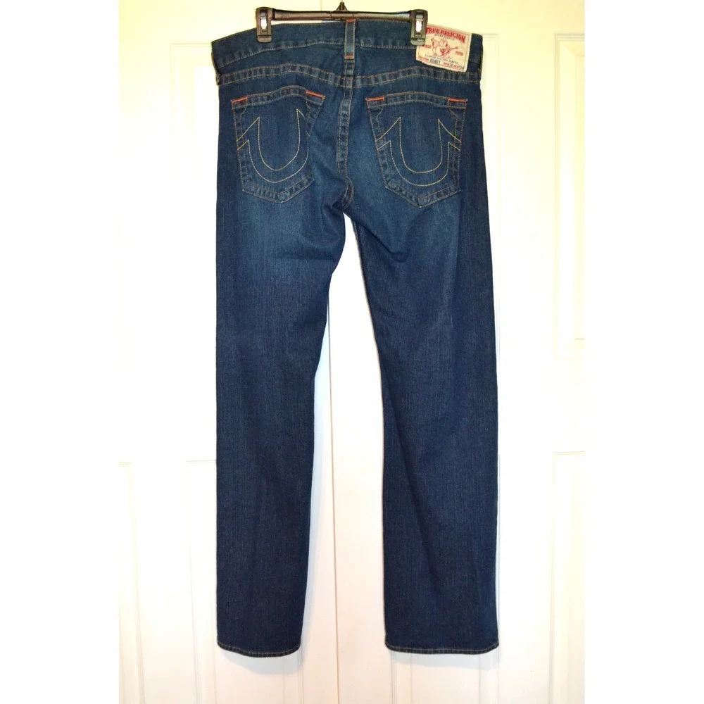 True Religion Blue Jeans‎ Bobby Men's 36x34 Inseam 34.5